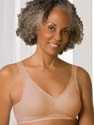 Amoena Kelly WireFree Bra, Soft Cup, Size 42D, Nude Ref# 5215342DNU - MAR-J  Medical Supply, Inc.